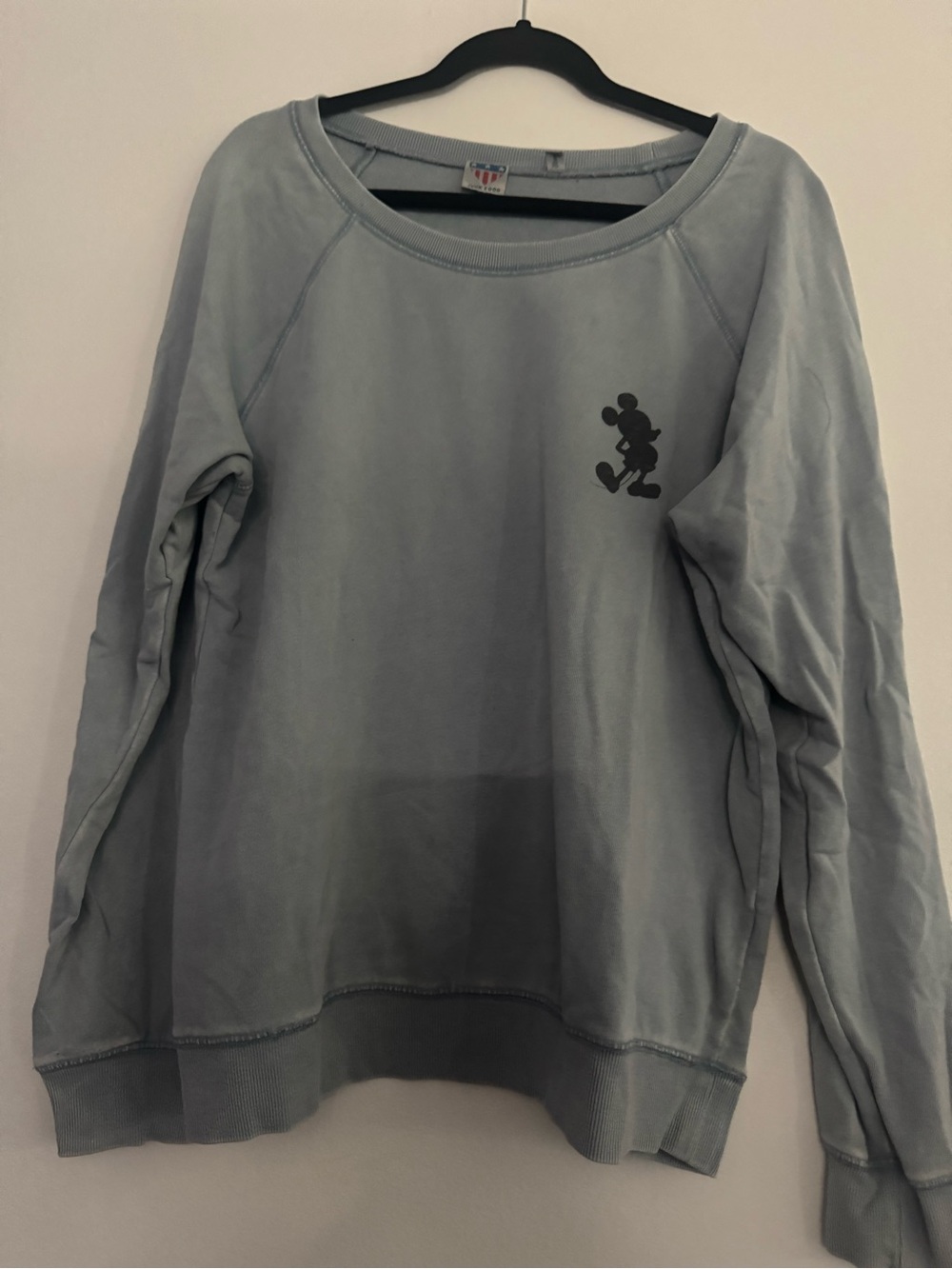 Junk Food Disney Mickey Women's Light blue sweatshirt